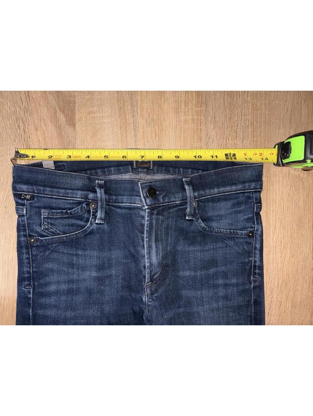 Citizens of Humanity Ava Low Rise Straight Leg Jeans Womens Size 27 Dark Wash - Picture 5 of 9